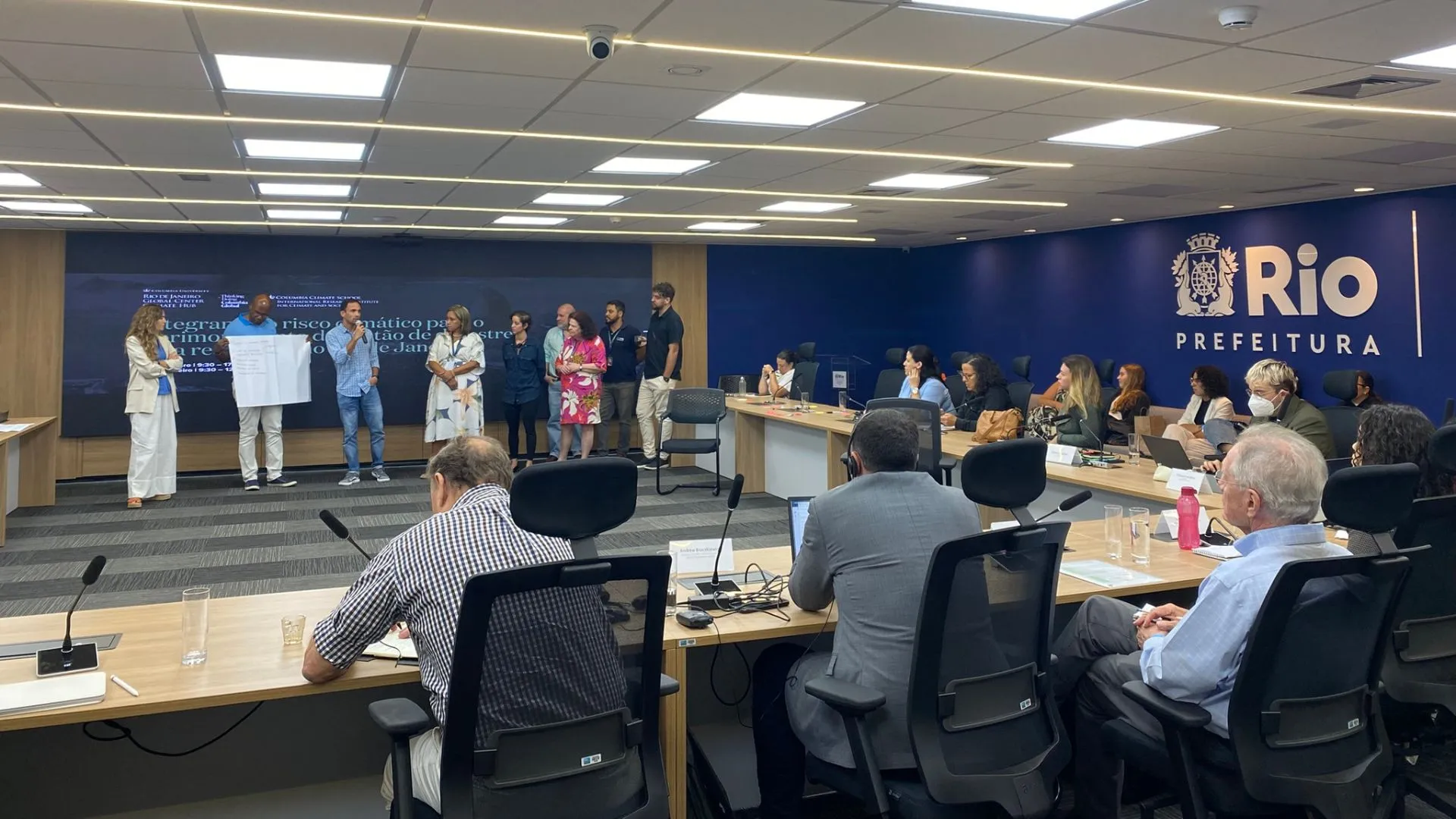 Breakout sessions allowed participants to explore fundamental questions on disaster management, key challenges, and how Columbia University could contribute to strengthening resilience efforts in Rio. 