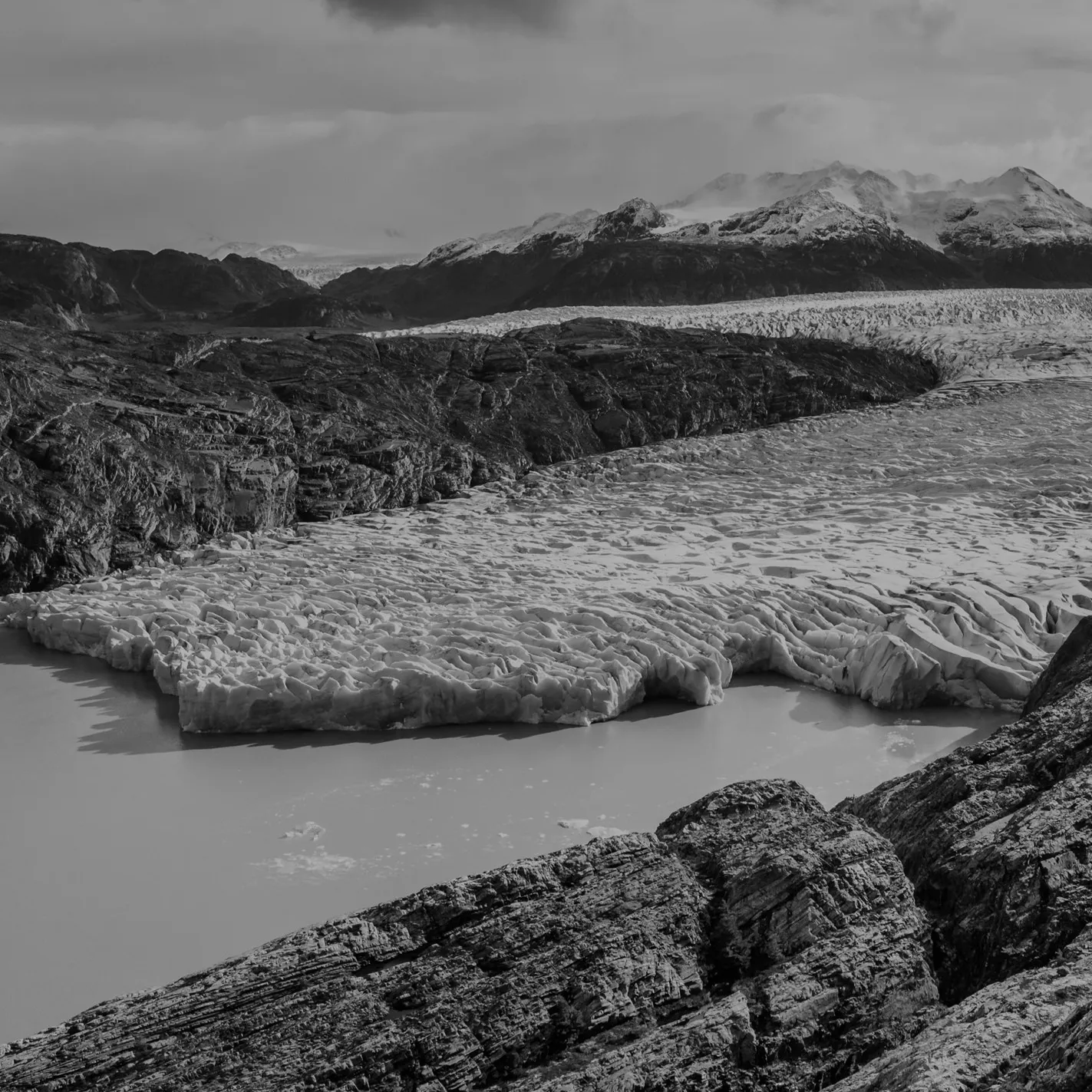 Chile glacier
