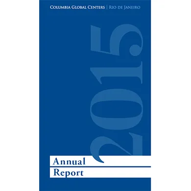 Annual Report 2015 cover