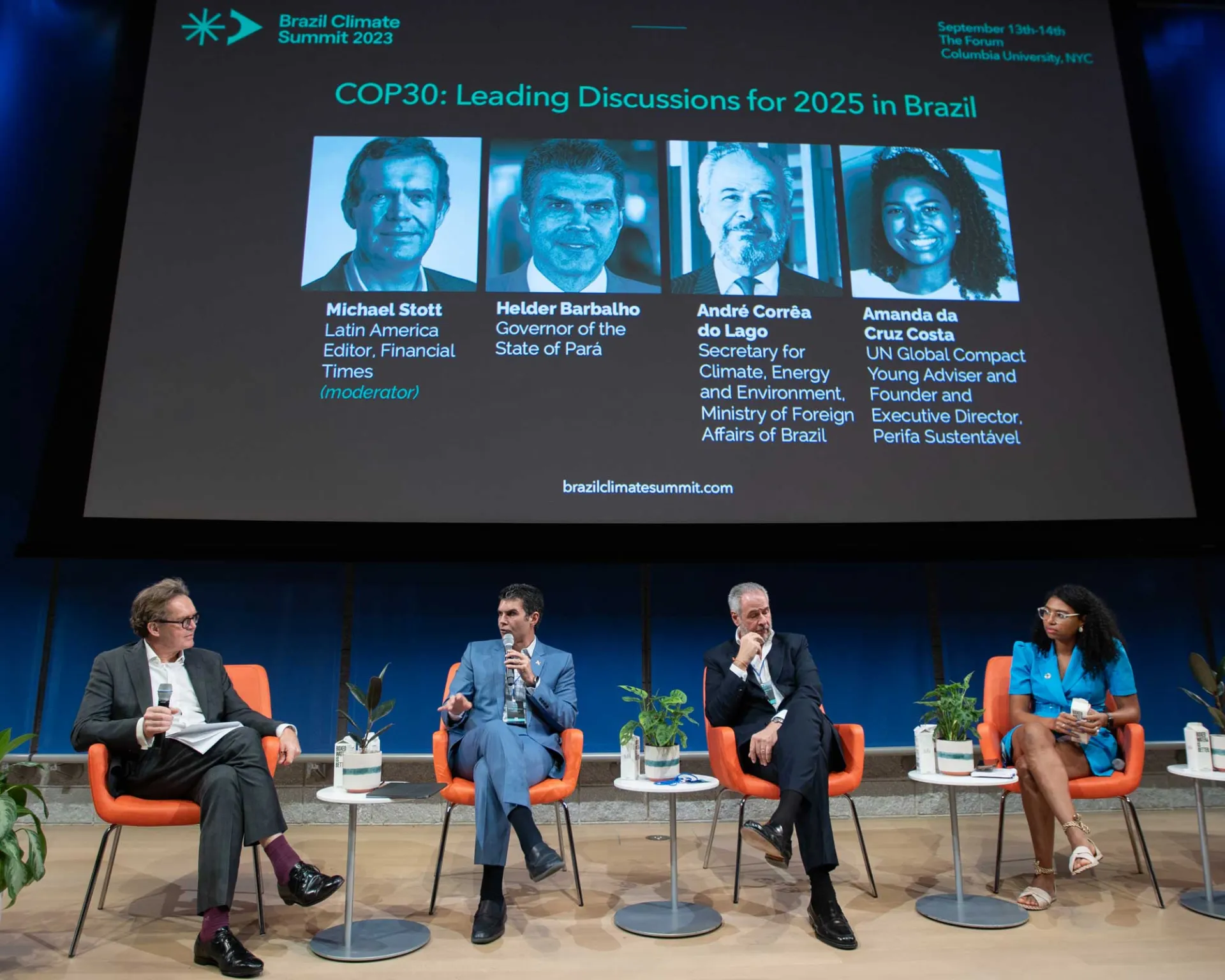 Brazil Climate Summit participants