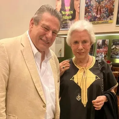 Richard Peña and Lucy Barreto