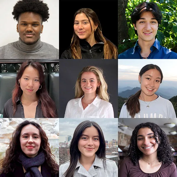 collage of 2024-2025 Social Impact Fellows