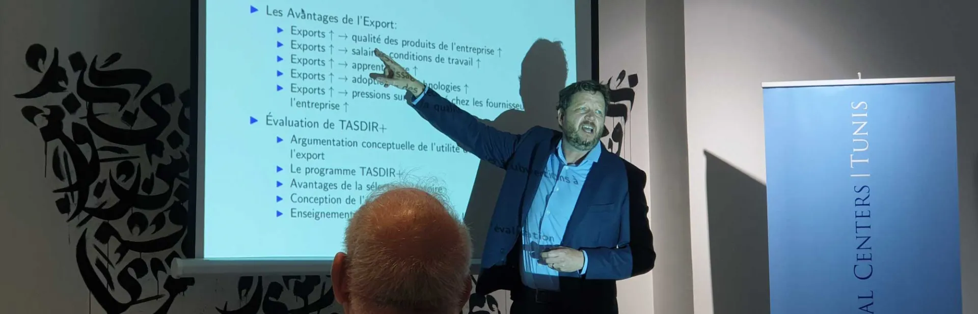 Pr. Eric Verhoogen presenting Why Export matters