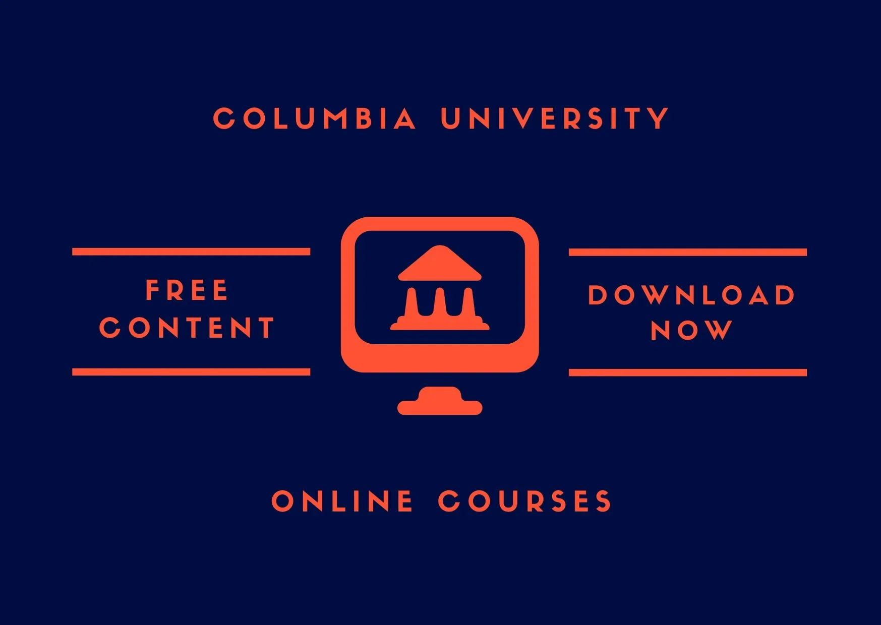 columbia free courses