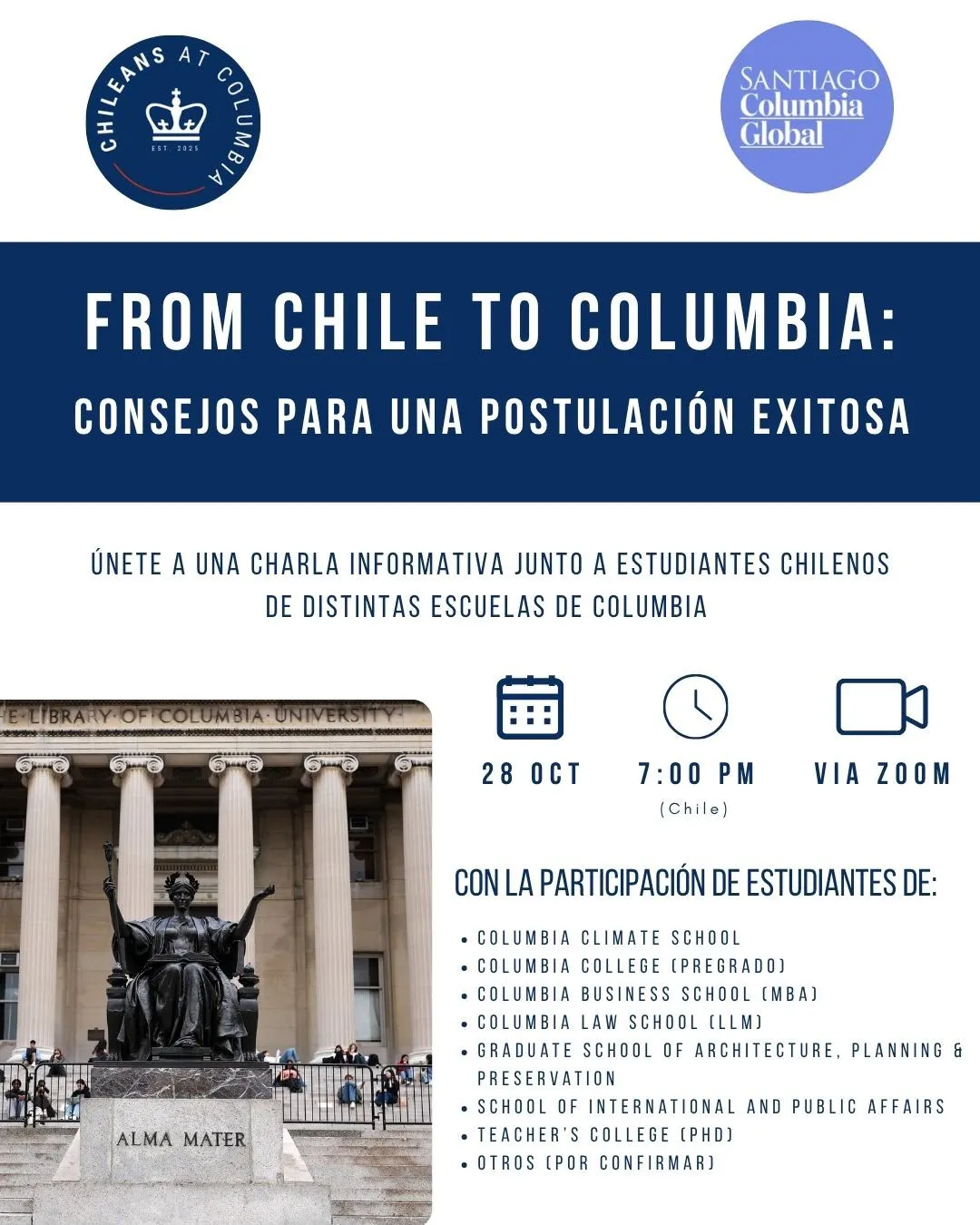 Chileans at Columbia