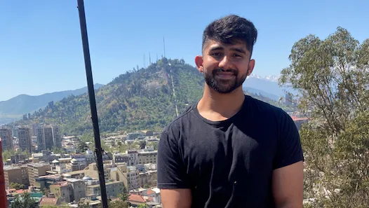 Amit Paul in Santiago, Chile