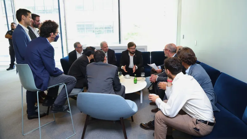 President Boric at CBS