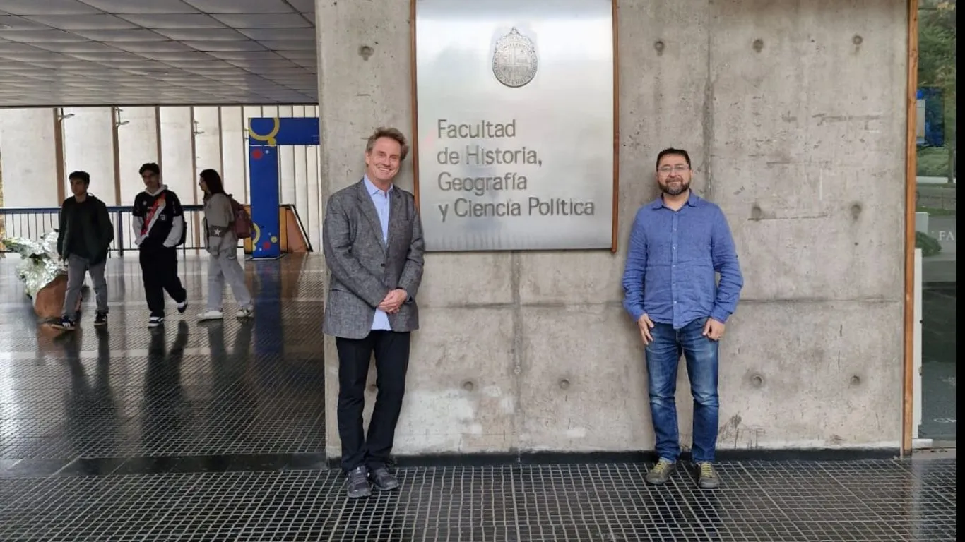 Joerg and Esteban, UC Chile