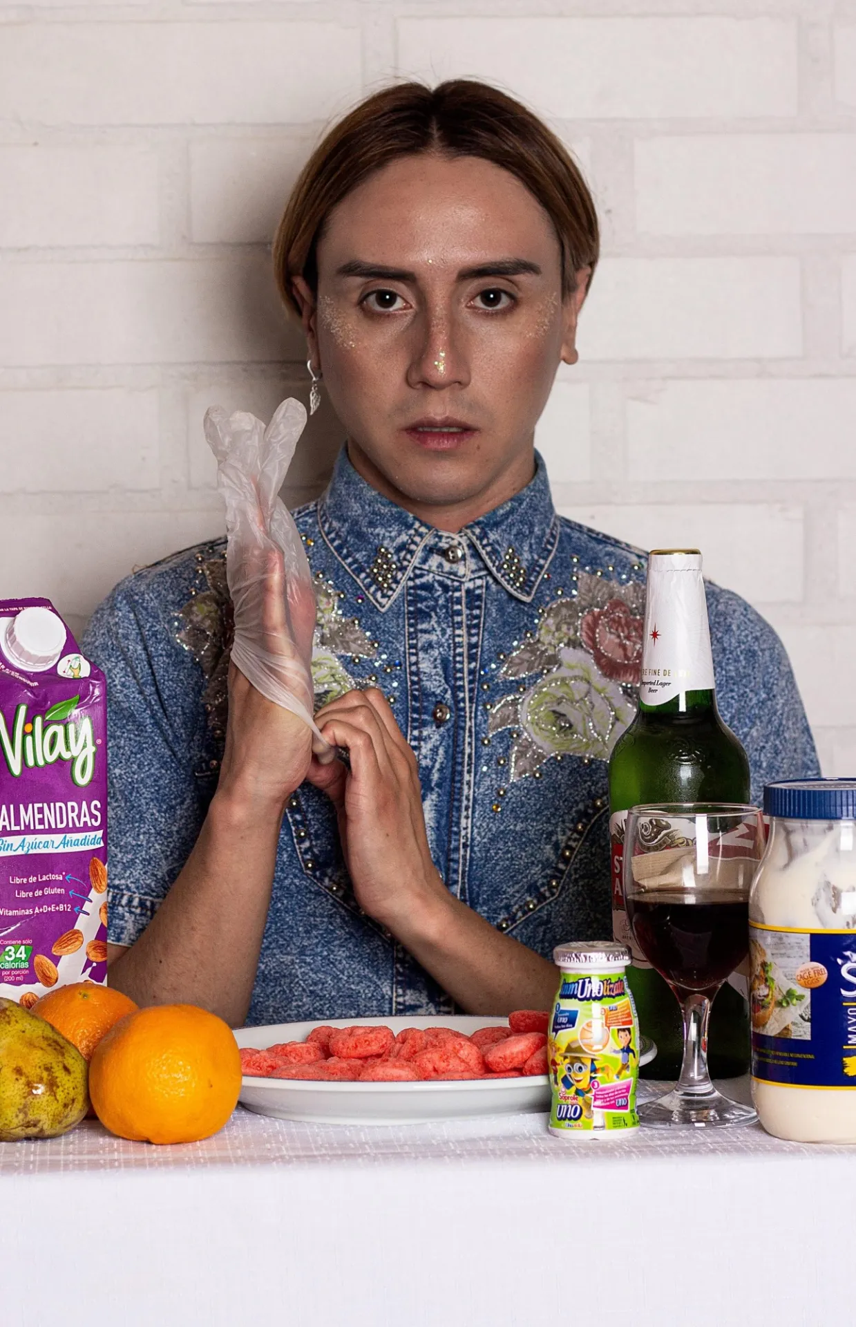 Third Place, Felipe Abdiel: “Autorretrato 1: Primera semana de pandemia”