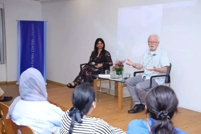 Speakers with audience